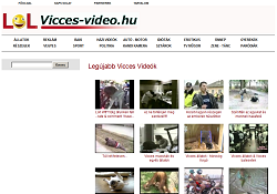 Vicces-videok.hu - A vicces, poénos videók oldala